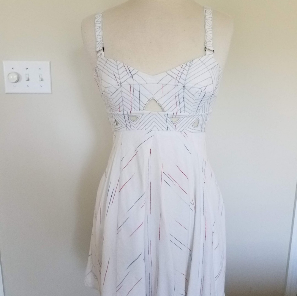 Free People New Romantics Cut Out Dress